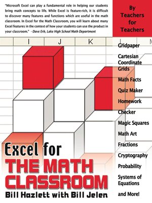 cover image of Excel for the Math Classroom